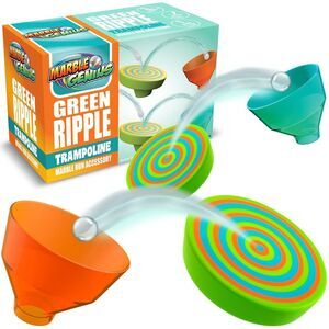 Marble Genius Green Ripple Trampoline